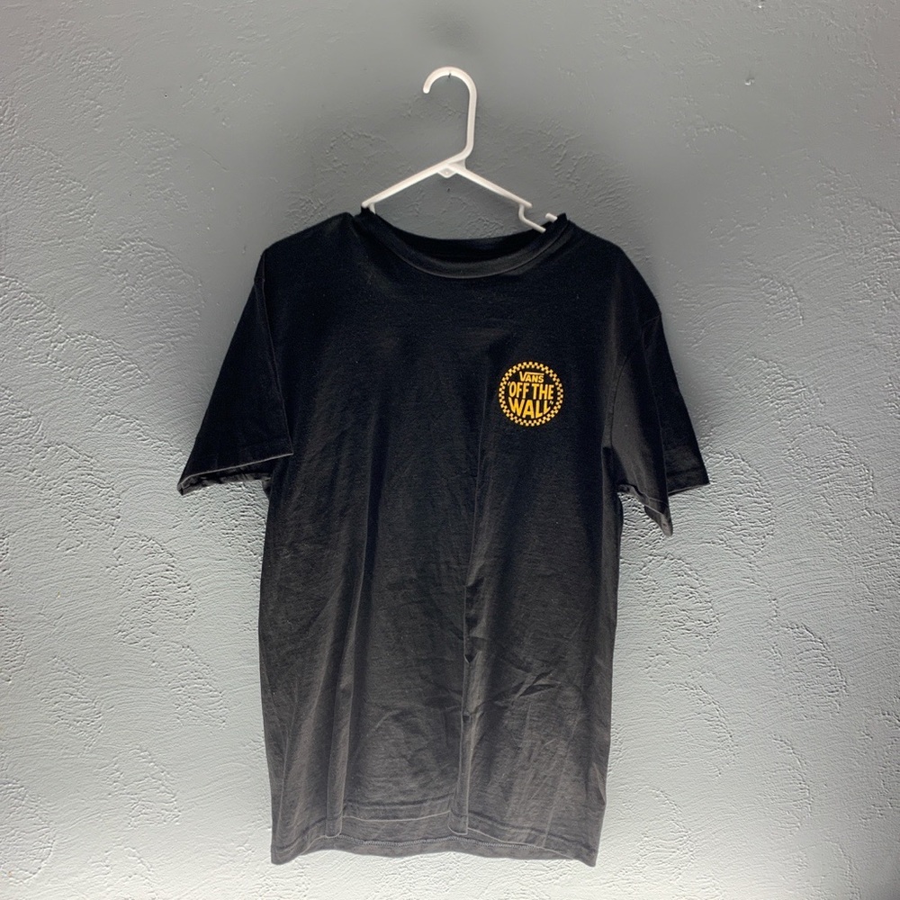 Black and Yellow Off The Wall Vans T-Shirt
-Worn Once